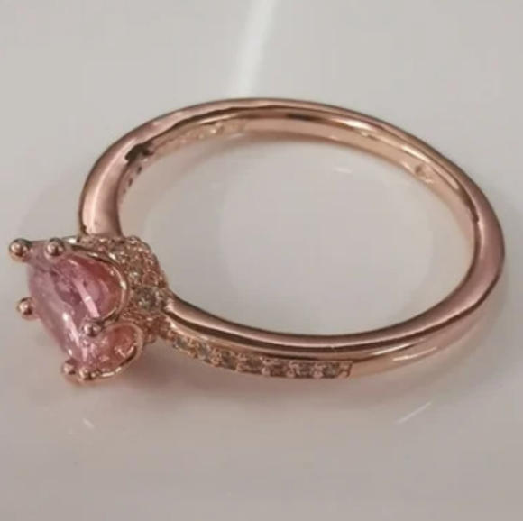 Pandora pink crown ring - Picture 2 of 3